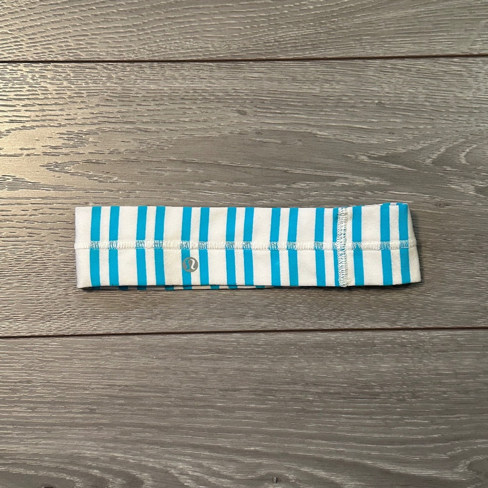 Lululemon Striped Elastic Headband